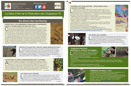 57 newsletter